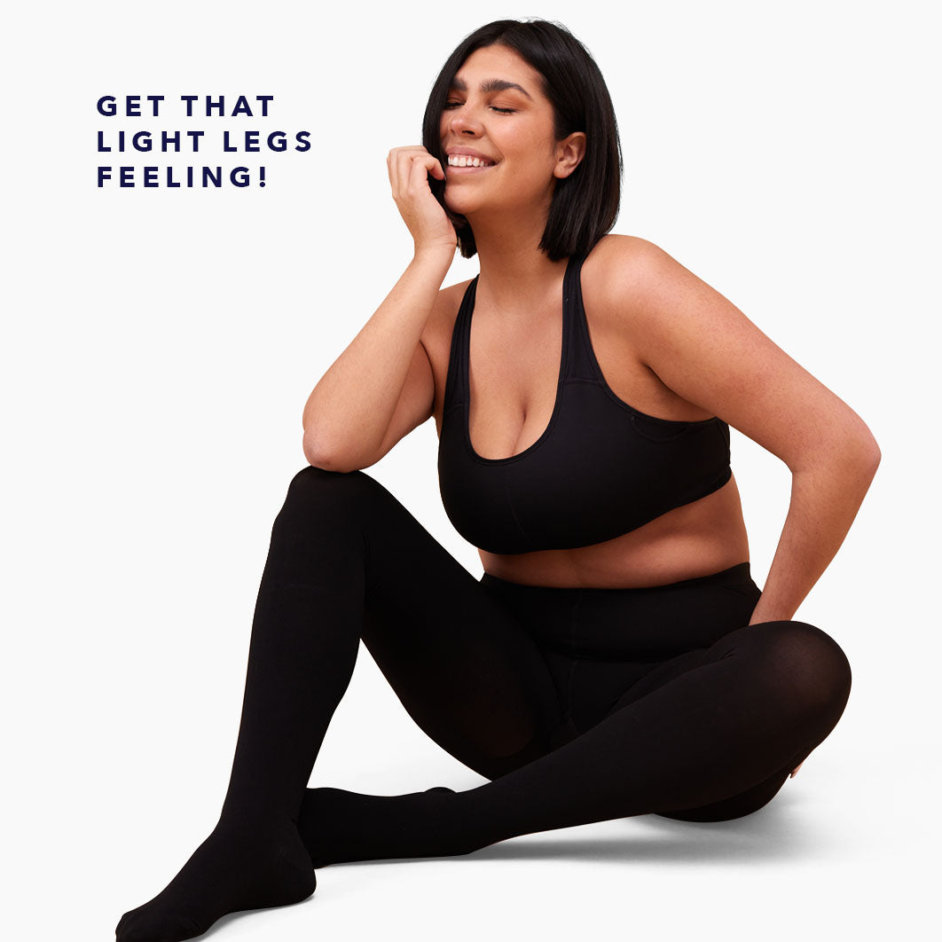 NuSoothe® Closed-Toe High Waisted Compression Tights